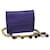 LOEWE Chain Shoulder Bag Leather Purple Auth bs11521  ref.1224813