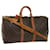 Monogramma Louis Vuitton Keepall Bandouliere 50 Borsa Boston M41416 LV Auth th4386 Tela  ref.1224827