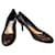 Dior Schuhe mit Absatz Braun Leder  ref.1224959