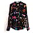 Stella Mc Cartney Stella MCCartney floral print silk shirt Black  ref.1224979