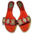 Rene Caovilla Heeled shoes Orange  ref.1225002