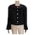 Collezione Chanel giacca trapuntata nera in lana e seta 2021 Nero  ref.1225006