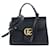 Gucci GG Marmont Negro Cuero  ref.1225017