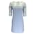 Autre Marque Vestido de crepé y encaje azul claro Olivine Gabbro Sintético  ref.1225091