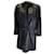 Autre Marque Lafayette 148 New York Black Tie-Front Leather Jacket  ref.1225096