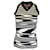 Missoni Black / White 2022 Sleeveless V-Neck Knit Top Viscose  ref.1225107