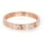 Cartier Love Ring, Modelo pequeno em 18k Rose Gold 0.19 ctw Ouro rosa  ref.1225170