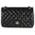 Timeless Chanel Black Quilted Lambskin Jumbo Double Flap Bag Leather  ref.1225183