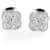 Van Cleef & Arpels Boucles d'oreilles Alhambra en 18K or blanc 0.16 ctw  ref.1225185