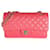 Timeless Chanel Dark Pink Quilted Caviar Medium Classic Double Flap Bag Leather  ref.1225225