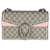 Gucci Pink Beige GG Supreme Canvas Small Crystal Dionysus Cloth  ref.1225237