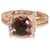 Anillo de diamantes con morganita Chatelaine de David Yurman en 18k oro rosa 0.15 por cierto  ref.1225301