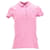 Polo da donna in cotone elasticizzato slim fit Tommy Hilfiger in cotone rosa  ref.1225506