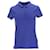 Tommy Hilfiger Polo de algodón elástico de corte ajustado para mujer en algodón azul  ref.1225510