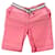Tommy Hilfiger Womens Signature Tape Belt Bermuda Shorts Pink Cotton  ref.1225524