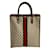 Gucci GG Supreme Tote Bag 001 041 Brown Cloth  ref.1225536