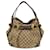 Gucci Brown GG Canvas Jockey Shoulder Bag Beige Cloth Cloth  ref.1225672