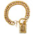 Ouro Vintage Chanel 31 Pulseira Rue Cambon Paris Link Charm Dourado Metal Banhado a ouro  ref.1225685