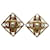 Chanel Gold CC Faux Pearl Clip On Earrings Golden Metal Gold-plated  ref.1225701