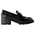 Gomma Carro Loafers - Tod's - Leather - Black  ref.1225788
