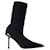 Pointed-toe Ankle Boots - Alexander Mcqueen - Leather - Black  ref.1225789