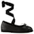 Heart Toe Ballerinas - Simone Rocha - Leather - Black Pony-style calfskin  ref.1225819