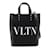 Valentino Borsa shopper Ecolab con mini logo  3Y2B0B78PYY0NI Nero Tela  ref.1225972