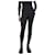 Balenciaga Calças stretch pretas - tamanho UK 8 Preto Viscose  ref.1226039