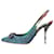 Dolce & Gabbana Multicolour lurex patterned slingback heels - size EU 37 Multiple colors Leather  ref.1226047