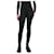 Givenchy Black stretch trousers - size UK 8 Viscose  ref.1226048