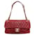 Classique Chanel Timeless Cuir Rouge  ref.1226083