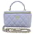 Chanel Vanity Purple Leather  ref.1226161