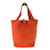 Hermès Picotin Lock Cuir Orange  ref.1226296