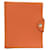Hermès Ulysse Arancione Pelle  ref.1226413