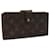 LOUIS VUITTON Monogram Continental clutch Wallet T61217 LV Auth 64207 Cloth  ref.1226431