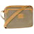 GUCCI Micro GG Supreme Shoulder Bag PVC Leather Beige Auth th4487  ref.1226441