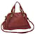 Chloé Chloe Paraty Hand Bag Leather Red Auth am5508  ref.1226465