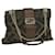 FENDI Zucca Canvas Chain Shoulder Bag Brown Auth 64757A Cloth  ref.1226502