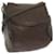 LOEWE Anagram Shoulder Bag Leather Brown Auth ar11319  ref.1226559