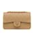 CHANEL Handbags Timeless/classique Brown Linen  ref.1226594