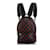 Zaini LOUIS VUITTON Palm Springs Nero Tela  ref.1226601