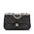 CHANEL Handbags Timeless/classique Black Linen  ref.1226606