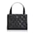 CHANEL Handbags Classic CC Shopping Black Linen  ref.1226613
