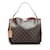 LOUIS VUITTON Handbags Graceful Brown Linen  ref.1226640