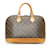 LOUIS VUITTON Handbags Alma Brown Linen  ref.1226646