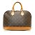 Borse LOUIS VUITTON Alma Marrone - vista 3
