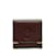 Cartier Brieftaschen Rot Leder  ref.1226730