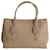 Dior Dior cannage tote handbag in beige leather  ref.1226760