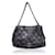 Chanel Shoulder Bag Rock in Moskau Grau Leinwand  ref.1226800