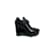 PRADA ANKLE BOOTS Black Leather  ref.1226823
